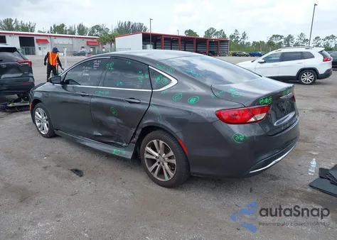 2015 Chrysler 200 Limited z USA, uszkodzony, nr VIN 1C3CCCABXFN700940